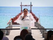 Entregan Mara Lezama y Blanca Merari el renovado muelle de pescadores