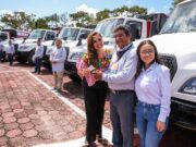 Entrega Mara Lezama 20 camiones para mejorar el servicio de recolección de basura en Chetumal