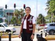 Anuncia Ana Paty Peralta nuevos semáforos para la avenida 135