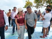 Presenta Mara Lezama avances en la rehabilitación de la zona costera de Calderitas