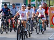 Disfrutan miles de familias del segundo Paseo Cancunense