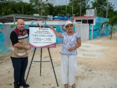 Justicia social para habitantes de la zona limítrofe: tendrán rehabilitado sistema de agua potable, anuncia Mara Lezama
