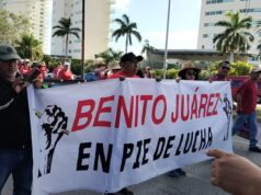 Inicia marcha del Comité Central de Lucha magisterial contra la iniciativa a la reforma a la Ley del ISSSTE