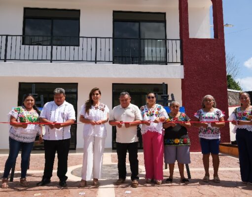 Pone Mara Lezama al servicio del pueblo de Dziuché, el Centro Integrador de Desarrollo
