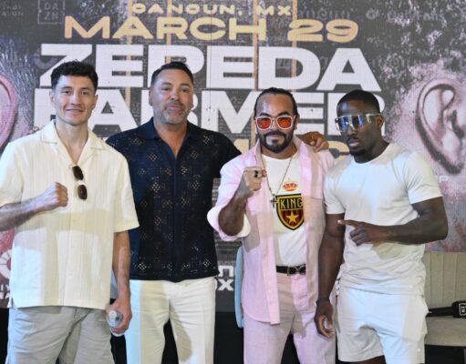 Deportes | Con exhibiciones en Puerto Cancún, presentaron la función de box “The Rematch”