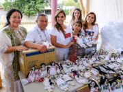 Entrega Mara Lezama materiales y herramientas a 41 grupos de artesanas y artesanos de José María Morelos