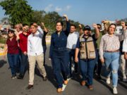 Inaugura Estefanía Mercado pavimentación de avenida Constituyentes