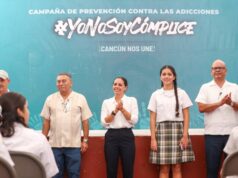 Entrega Ana Paty Peralta reconocimiento «Yo no soy Cómplice»