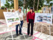 Cumple Estefanía Mercado con la rehabilitación y remodelación del parque Rayadores, en Villas del Sol