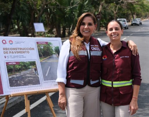 Entregan Mara Lezama y Ana Paty Peralta reconstruida avenida Del Bosque en beneficio de más de 11 mil habitantes