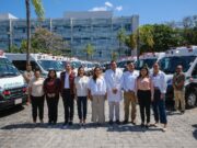 Acompaña Mara Lezama, la entrega de 20 ambulancias para el IMSS y 112 mdp para infraestructura hospitalaria en Chetumal y Benito Juárez