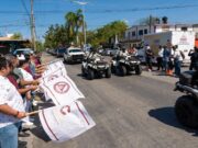 Chacón encabeza banderazo de inicio del Operativo Vacacional de Semana Santa 2025 en Cozumel