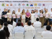 Quintana Roo es primer estado en presentar y firmar la totalidad de los Planes Municipales de Desarrollo: Mara Lezama