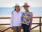 Cumple Blanca Merari con la rehabilitación de accesos a playa de Puerto Morelos