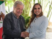 Recibe Mara Lezama en Cancún al Secretario General de la ONU, António Guterres y refrenda compromiso con la agenda global