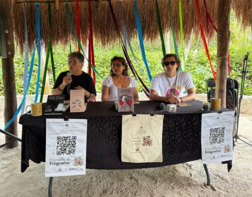 Presenta Luciano Núñez «Genuinos son los lunes» en Feria Palibrarte de Parque Cancún