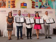 Firman acuerdo los 3 Poderes con el Ieqroo para formar la Red de Mujeres Juzgadoras