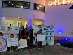 Marchan en Cancún colectivos e hijos de víctimas de desaparición y feminicidios