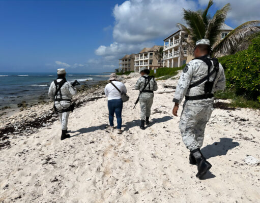 Encabeza Profepa operativo para vigilar desarrollos inmobiliarios en las costas de Quintana Roo y el país