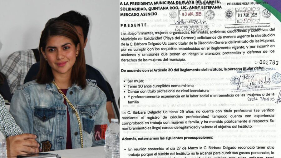 Piden renuncia de Bárbara Delgado