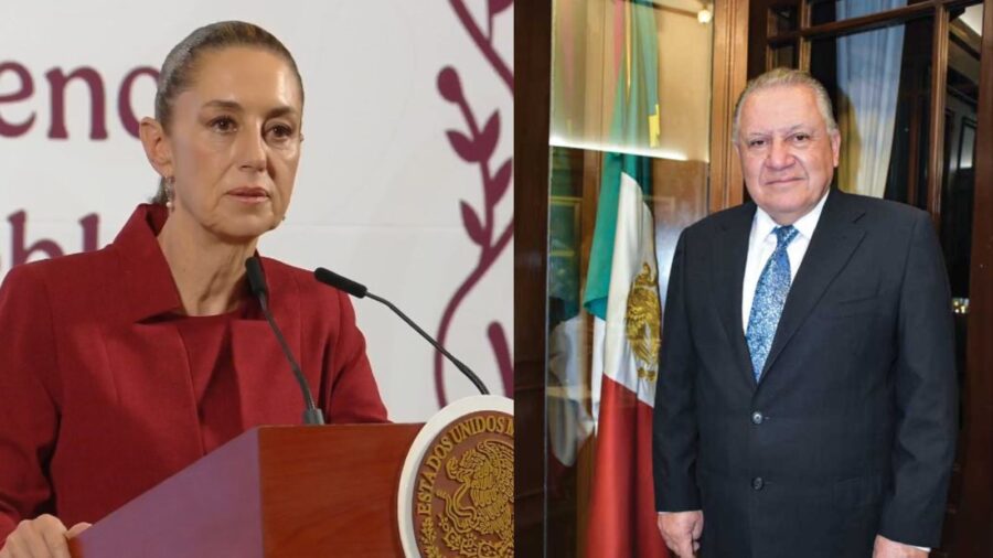 Sheinbaum y Marín