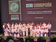 Presenta Ana Paty Peralta campaña “Cero Corrupción” en Cancún con entrega de gafetes y nuevas medidas de vigilancia ciudadana
