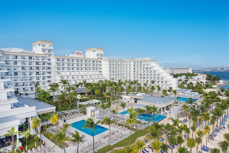 aerea-view Riu