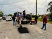Preparan proyecto para bachear el camino hacia la carretera Cancún-Mérida