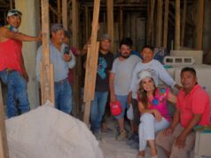 Reconoce Mara Lezama que trabajadores de la construcción alzan la grandeza de Quintana Roo