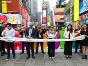 Ana Paty posiciona la marca Cancún en el sitio publicitario más emblemático de Nueva York