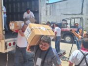 Llega a Chetumal el primer cargamento de material para la elección con el fin de renovar el Poder Judicial