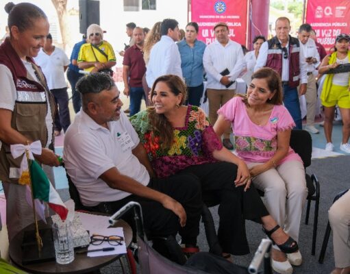 A través de la audiencia pública La Voz del Pueblo, Mara Lezama transforma la vida a 680 personas en Isla Mujeres