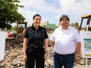 Estefanía Mercado da arranque a repavimentación de la Avenida Mayapán; más de 18 MDP en inversión