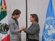 Coordina Mara Lezama con ONU-Hábitat acciones y programas para el Bienestar de las y los quintanarroenses