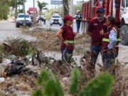 Implementa Ana Paty Peralta brigada de limpieza integral en avenida López Portillo