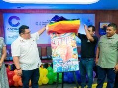 Presentan póster oficial y agenda de actividades de la Diversidad LGTB+ Cozumel 2025