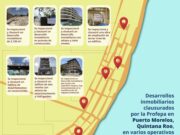 Clausura Profepa siete desarrollos en Puerto Morelos por carecer de MIA