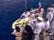 Cozumel conmemora el Día de la Marina Nacional con ceremonia cívica y homenaje en altamar