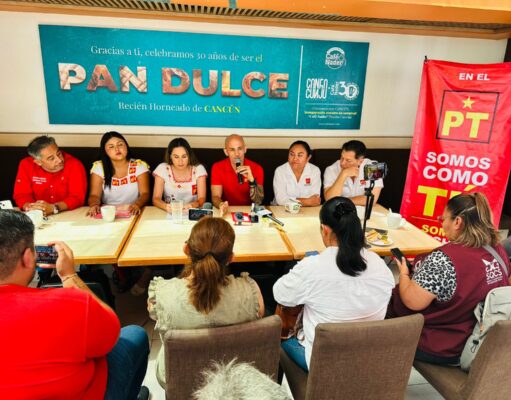 Destaca el PT crecimiento nacional y fortalecimiento en Quintana Roo