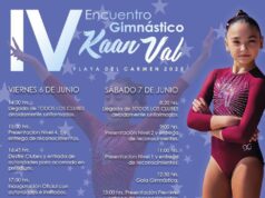 Realizan el IV Encuentro Gimnástico Kaan Val
