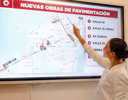 Transformará Ana Paty Peralta a Cancún con obras de infraestructura urbana