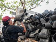 Gobierno de Cozumel saca de la isla más de 70 toneladas de llantas usadas
