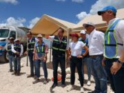 En campo, Ana Paty Peralta supervisa buen manejo de residuos sólidos