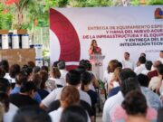 Con inversión histórica de más de 81 mdp, Mara Lezama entrega equipamiento a escuelas