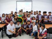 Cumple su palabra Mara Lezama y entrega su domo a 911 alumnas y alumnos de la secundaria técnica “Ikal” de Cancún