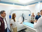Supervisa Mara Lezama funcionamiento de nuevo mastógrafo digital y el tomógrafo de última generación en Hospital General de Playa del Carmen