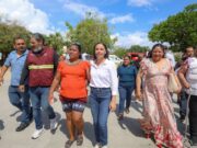 Supervisa Ana Paty Peralta brigadas de limpieza en el corazón de la ciudad