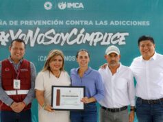 Ana Paty Peralta atiende con prevención adicciones y causas de la violencia