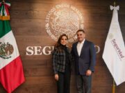 Mara Lezama revisa con Omar García Harfuch trabajo y avances de la Estrategia Nacional de Seguridad en Quintana Roo