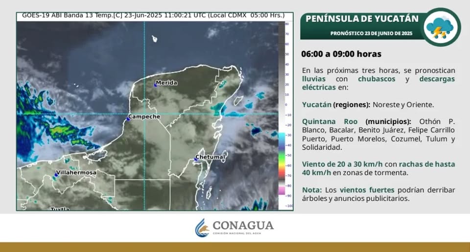 Pronóstico 23 junio